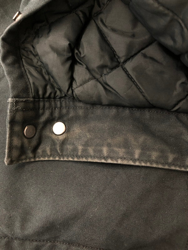 【中古品】【メンズ】 CRHARTT FLEECE LINER DUCK JACKET フリースライナー ダックコットン アクティブジャケット アウター 145-260525-ki-07-tagh サイズ：L カラー：ブラック 万代Net店