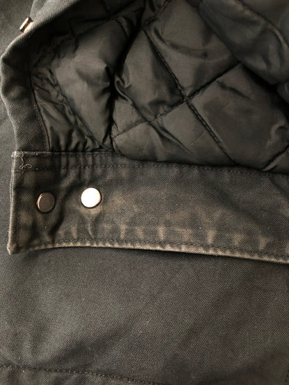【中古品】【メンズ】 CRHARTT FLEECE LINER DUCK JACKET フリースライナー ダックコットン アクティブジャケット アウター 145-260525-ki-07-tagh サイズ：L カラー：ブラック 万代Net店