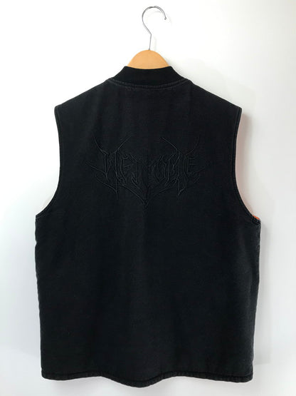 【中古品】【メンズ】 WELCOME SKATEBOARDS ウェルカムスケートボード DUCK VEST ダック ベスト トップス 142-260714-YY-18-tagh サイズ：M カラー：ブラック/オレンジ 万代Net店