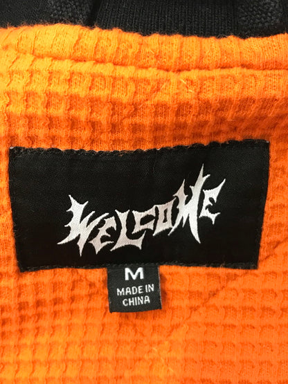 【中古品】【メンズ】 WELCOME SKATEBOARDS ウェルカムスケートボード DUCK VEST ダック ベスト トップス 142-260714-YY-18-tagh サイズ：M カラー：ブラック/オレンジ 万代Net店