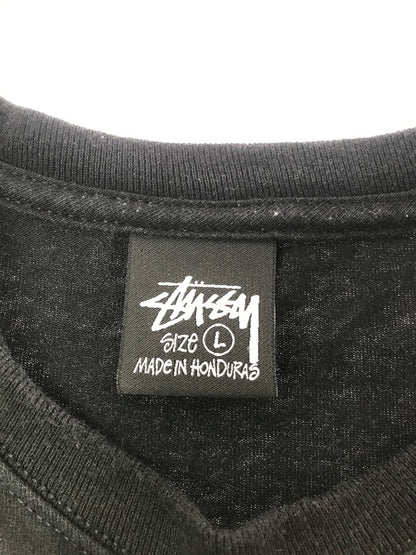【中古品】【メンズ】 STUSSY ステューシー MARTINI TEE マティーニ Tシャツ トップス 142-260607-rt-02-tagh サイズ：L カラー：ブラック 万代Net店