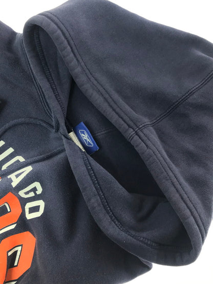 【現状渡し品】【メンズ】 REEBOK リーボック CHICAGO BEARS HOODIE NAVY シカゴ ベアーズ フーディー パーカー トップス 146-260917-rt-32-tagh サイズ：2Xl カラー：ネイビー 万代Net店