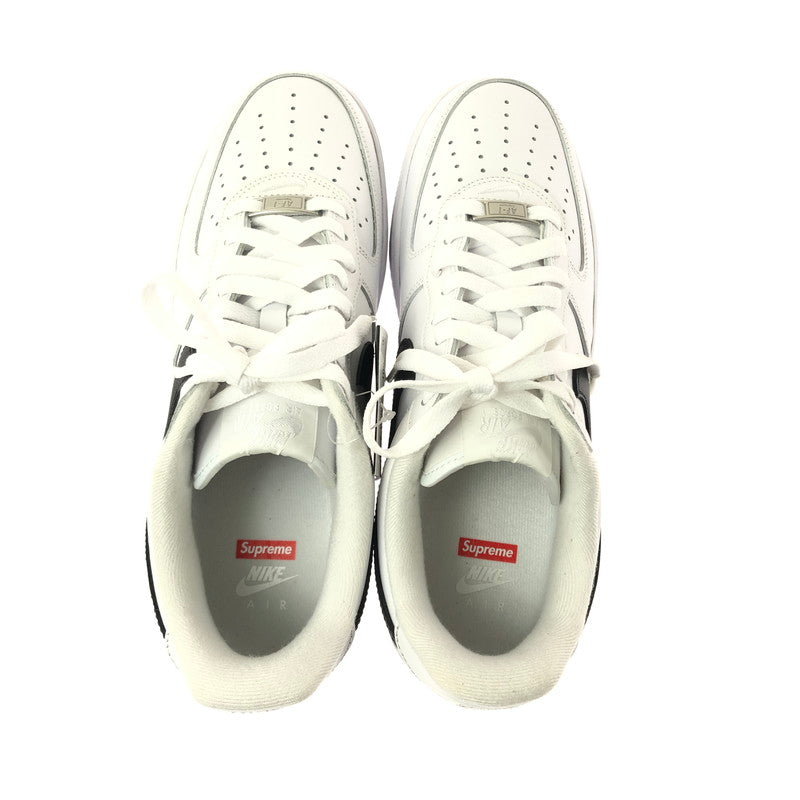 【中古品】【メンズ】 NIKE ナイキ × SUPREME シュプリーム AIR FORCE 1 LOW CU9225-102 エアフォース 1 ロー スニーカー 靴 160-260609-na-08-tagh サイズ：27cm US9 カラー：WHITE/BLACK-WHITE 万代Net店
