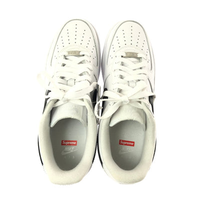 【中古品】【メンズ】 NIKE ナイキ × SUPREME シュプリーム AIR FORCE 1 LOW CU9225-102 エアフォース 1 ロー スニーカー 靴 160-260609-na-08-tagh サイズ：27cm US9 カラー：WHITE/BLACK-WHITE 万代Net店