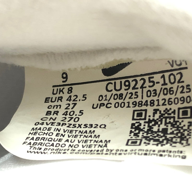 【中古品】【メンズ】 NIKE ナイキ × SUPREME シュプリーム AIR FORCE 1 LOW CU9225-102 エアフォース 1 ロー スニーカー 靴 160-260609-na-08-tagh サイズ：27cm US9 カラー：WHITE/BLACK-WHITE 万代Net店