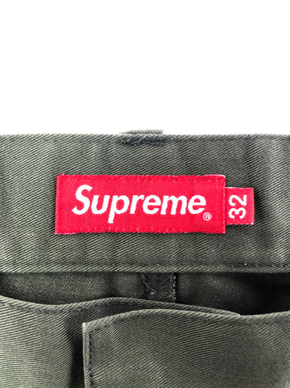 【中古品】【メンズ】 SUPREME シュプリーム WORK PANTS ワークパンツ ボトムス 149-260527-na-10-tagh サイズ：32 カラー：カーキ 万代Net店