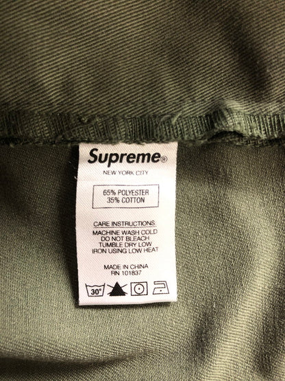 【中古品】【メンズ】 SUPREME シュプリーム WORK PANTS ワークパンツ ボトムス 149-260527-na-10-tagh サイズ：32 カラー：カーキ 万代Net店