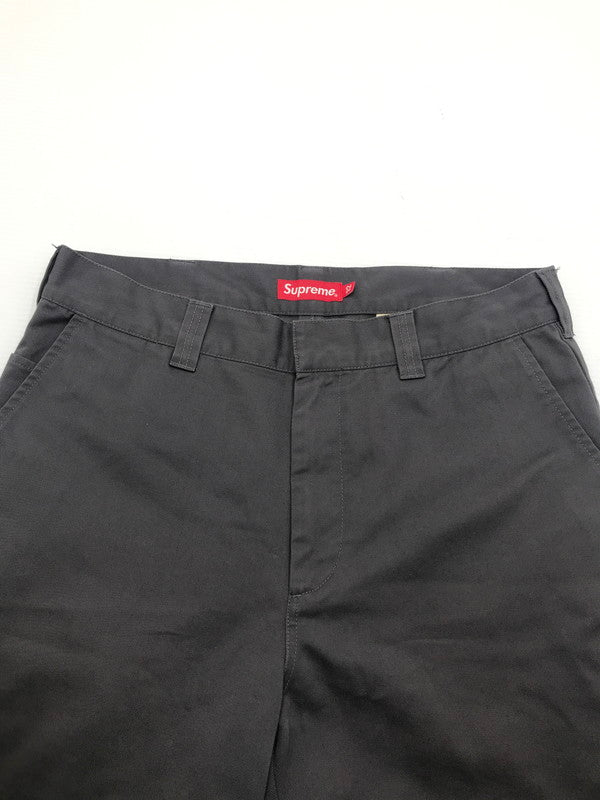 【中古品】【メンズ】 SUPREME シュプリーム WORK PANTS ワークパンツ ボトムス 149-260527-na-09-tagh サイズ：32 カラー：グレー 万代Net店