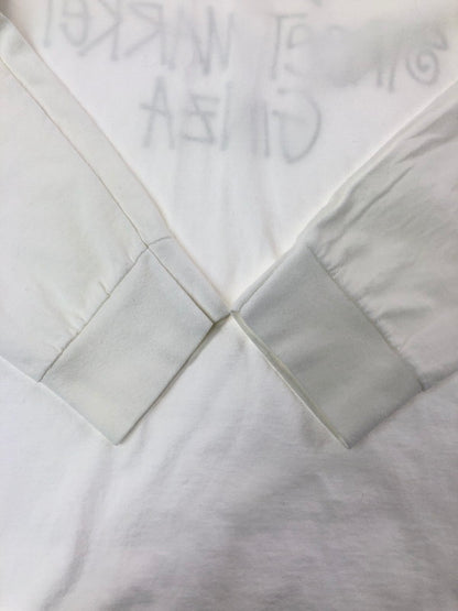 【中古品】【メンズ】 STUSSY ステューシー DOVER STREET MARKET GINZA LS T-SHIRT ドーバー ストリート マーケット ギンザ ロング スリーブTシャツ 142-260709-rt-25-tag サイズ：L カラー：ホワイト 万代Net店