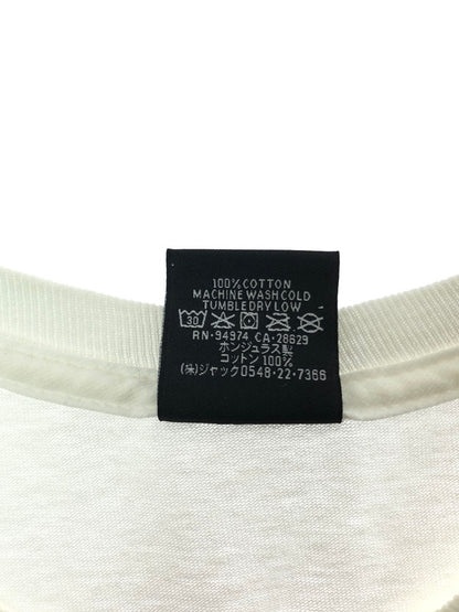 【中古品】【メンズ】 STUSSY ステューシー DOVER STREET MARKET GINZA LS T-SHIRT ドーバー ストリート マーケット ギンザ ロング スリーブTシャツ 142-260709-rt-25-tag サイズ：L カラー：ホワイト 万代Net店