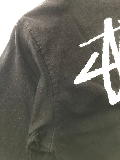 【中古品】【メンズ】 STUSSY ステューシー × DOVER STREET MARKET GINZA ドーバー ストリートマーケット 銀座 L/S T-SHIRT ロゴTシャツ 長袖Tシャツ 142-260520-na-16-tagh サイズ：L カラー：ブラック 万代Net店