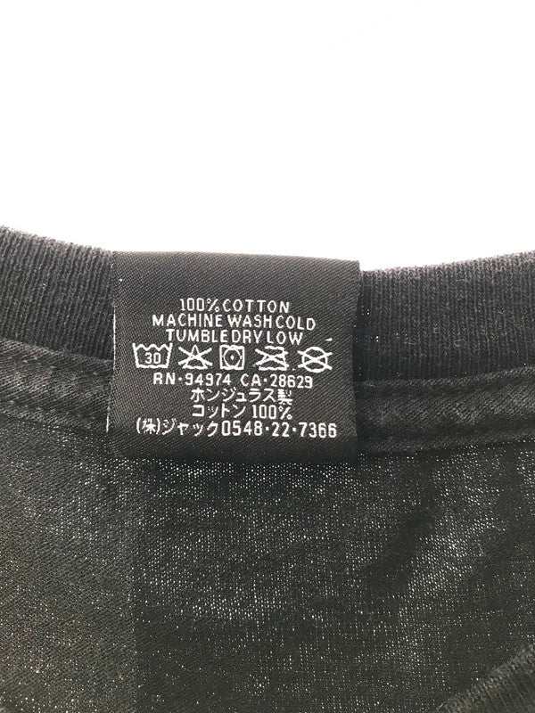 【中古品】【メンズ】 STUSSY ステューシー × DOVER STREET MARKET GINZA ドーバー ストリートマーケット 銀座 L/S T-SHIRT ロゴTシャツ 長袖Tシャツ 142-260520-na-16-tagh サイズ：L カラー：ブラック 万代Net店