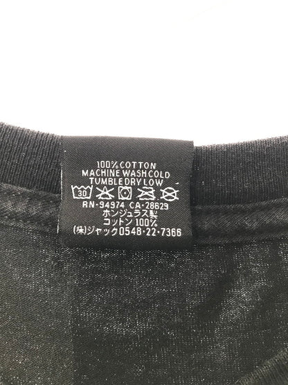 【中古品】【メンズ】 STUSSY ステューシー × DOVER STREET MARKET GINZA ドーバー ストリートマーケット 銀座 L/S T-SHIRT ロゴTシャツ 長袖Tシャツ 142-260520-na-16-tagh サイズ：L カラー：ブラック 万代Net店