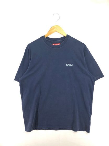 【中古品】【メンズ】 SUPREME シュプリーム 25AW WASHED S/S TOP ウォッシュド Tシャツ 半袖Tシャツ 149-260527-na-06-tagh サイズ：L カラー：ネイビー 万代Net店