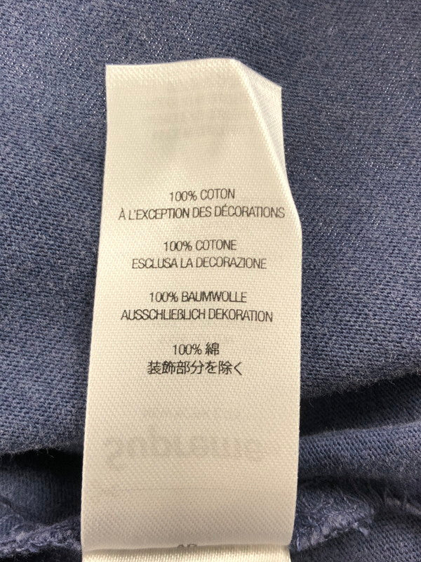 【中古品】【メンズ】 SUPREME シュプリーム 25AW WASHED S/S TOP ウォッシュド Tシャツ 半袖Tシャツ 149-260527-na-06-tagh サイズ：L カラー：ネイビー 万代Net店