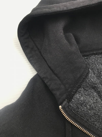 【中古品】【メンズ】 SUPREME シュプリーム 25AW SMALL BOX ZIP UP HOODED SWEATSHIRT スモールボックス ジップアップ フーディー スウェットシャツ パーカー 149-260527-na-04-tagh サイズ：L カラー：ブラック 万代Net店
