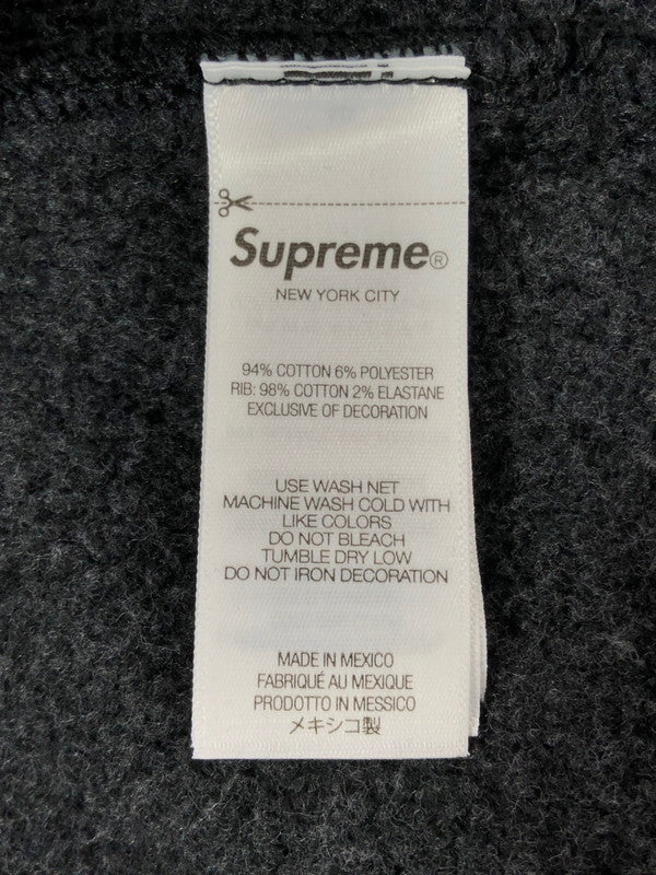 【中古品】【メンズ】 SUPREME シュプリーム 25AW SMALL BOX ZIP UP HOODED SWEATSHIRT スモールボックス ジップアップ フーディー スウェットシャツ パーカー 149-260527-na-04-tagh サイズ：L カラー：ブラック 万代Net店