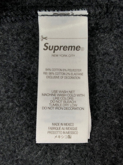 【中古品】【メンズ】 SUPREME シュプリーム 25AW SMALL BOX ZIP UP HOODED SWEATSHIRT スモールボックス ジップアップ フーディー スウェットシャツ パーカー 149-260527-na-04-tagh サイズ：L カラー：ブラック 万代Net店