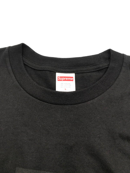 【中古品】【メンズ】 SUPREME シュプリーム 26SS ARABIC BOX LOGO TEE アラビック ボックスロゴ Tシャツ 半袖Tシャツ 149-260527-na-05-tagh サイズ：L カラー：ブラック 万代Net店