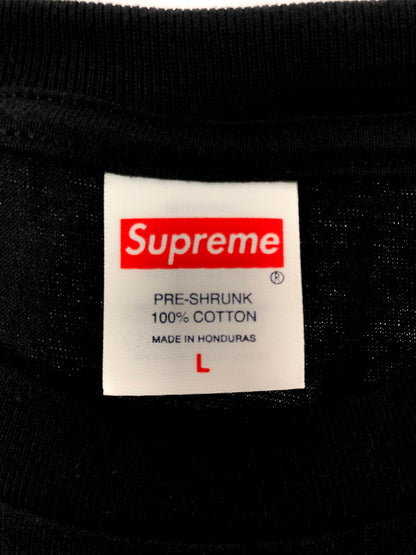 【中古品】【メンズ】 SUPREME シュプリーム 26SS ARABIC BOX LOGO TEE アラビック ボックスロゴ Tシャツ 半袖Tシャツ 149-260527-na-05-tagh サイズ：L カラー：ブラック 万代Net店