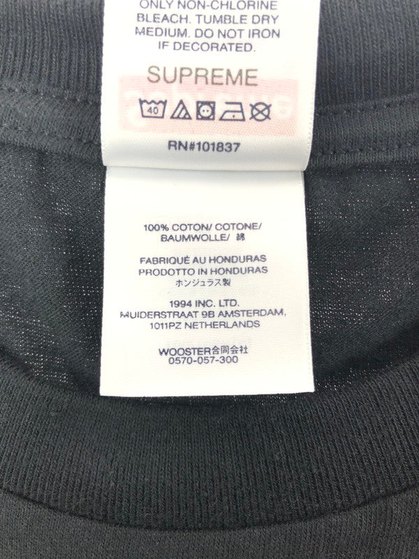【中古品】【メンズ】 SUPREME シュプリーム 26SS ARABIC BOX LOGO TEE アラビック ボックスロゴ Tシャツ 半袖Tシャツ 149-260527-na-05-tagh サイズ：L カラー：ブラック 万代Net店