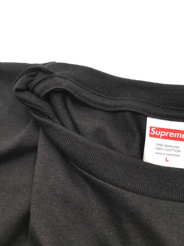 【中古品】【メンズ】 SUPREME シュプリーム 26SS ARABIC BOX LOGO TEE アラビック ボックスロゴ Tシャツ 半袖Tシャツ 149-260527-na-05-tagh サイズ：L カラー：ブラック 万代Net店