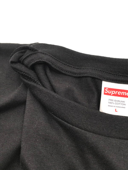 【中古品】【メンズ】 SUPREME シュプリーム 26SS ARABIC BOX LOGO TEE アラビック ボックスロゴ Tシャツ 半袖Tシャツ 149-260527-na-05-tagh サイズ：L カラー：ブラック 万代Net店