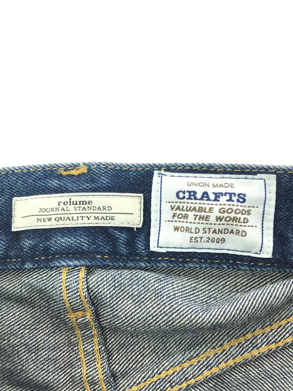 【中古品】【メンズ】 JOURNAL STANDARD RELUME ジャーナルスタンダード レリューム CRAFTS DENIM SET UP セットアップ デニムジャケット デニムパンツ 147-260519-na-20-tagh サイズ：M カラー：インディゴ 万代Net店