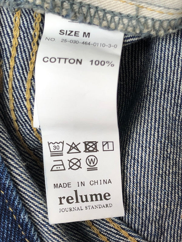 【中古品】【メンズ】 JOURNAL STANDARD RELUME ジャーナルスタンダード レリューム CRAFTS DENIM SET UP セットアップ デニムジャケット デニムパンツ 147-260519-na-20-tagh サイズ：M カラー：インディゴ 万代Net店