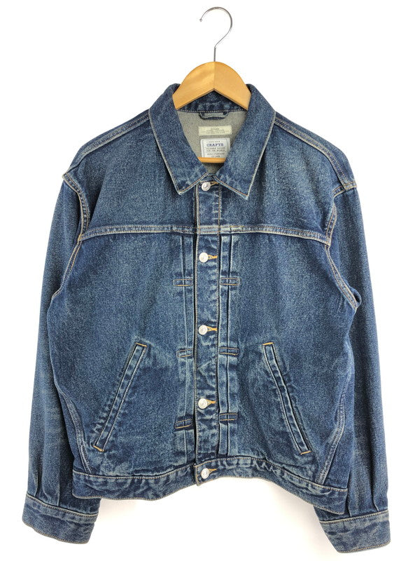 【中古品】【メンズ】 JOURNAL STANDARD RELUME ジャーナルスタンダード レリューム CRAFTS DENIM SET UP セットアップ デニムジャケット デニムパンツ 147-260519-na-20-tagh サイズ：M カラー：インディゴ 万代Net店