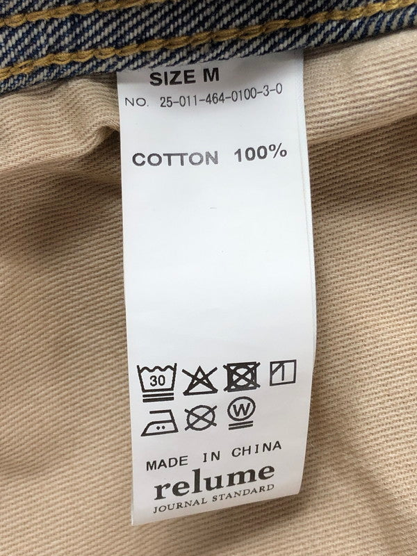【中古品】【メンズ】 JOURNAL STANDARD RELUME ジャーナルスタンダード レリューム CRAFTS DENIM SET UP セットアップ デニムジャケット デニムパンツ 147-260519-na-20-tagh サイズ：M カラー：インディゴ 万代Net店