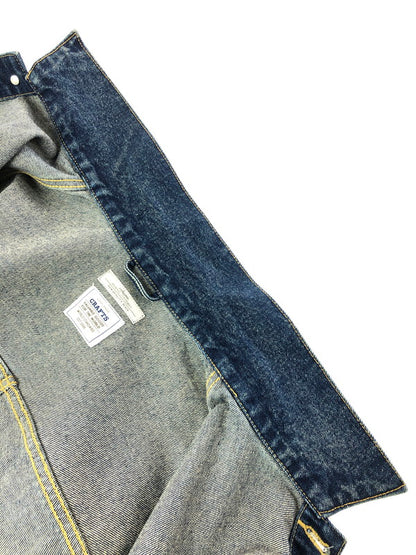 【中古品】【メンズ】 JOURNAL STANDARD RELUME ジャーナルスタンダード レリューム CRAFTS DENIM SET UP セットアップ デニムジャケット デニムパンツ 147-260519-na-20-tagh サイズ：M カラー：インディゴ 万代Net店