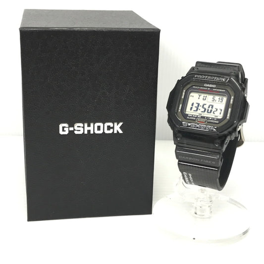 【中古品】【メンズ】 CASIO G-SHOCK ジーショック GW-S5600U-1JF 5600 SERIES 電波ソーラー デジタル腕時計 時計 196-260522-ki-12-tagh カラー：ブラック 万代Net店