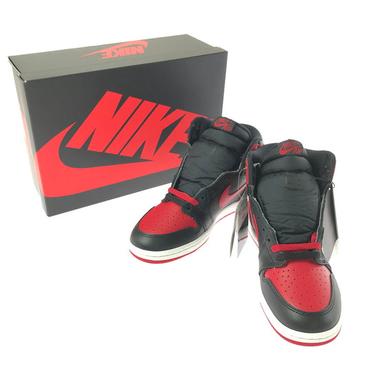 【中古美品】【メンズ】 NIKE AIR JORDAN 1 HIGH 85 "BRED" HV6674-067 エアジョーダン 1 ハイ 85 "ブレッド" スニーカー シューズ 靴 160-260521-ki-20-tagh サイズ：27cm US9 カラー：BLACK/VARSITY RED-WHITE 万代Net店