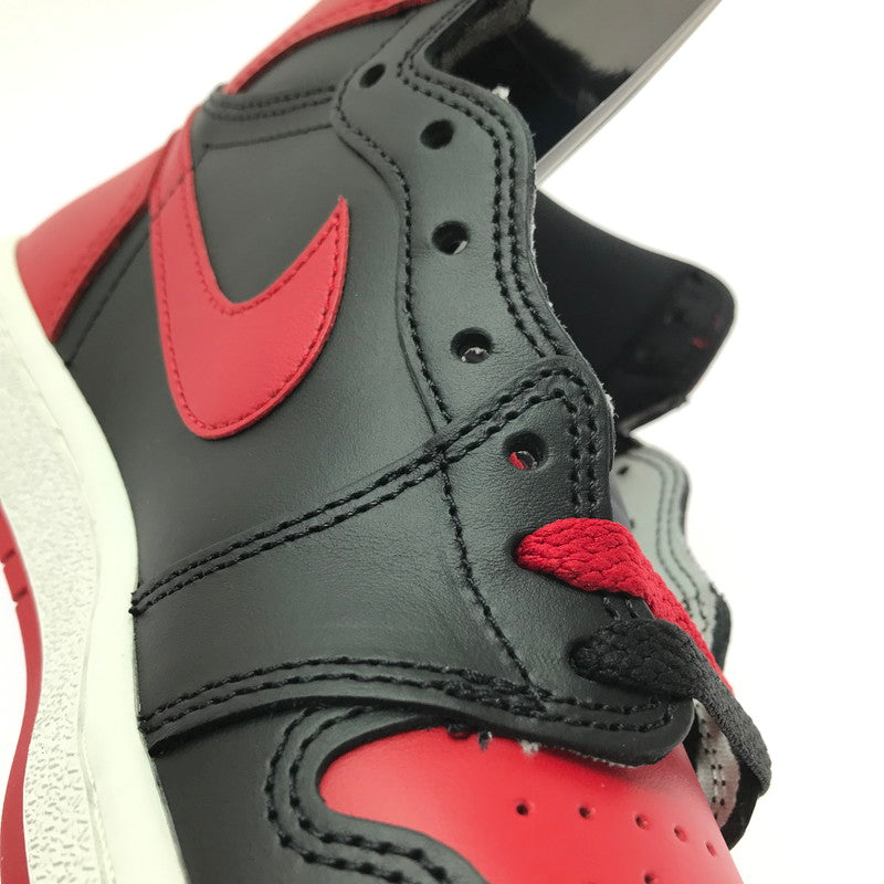 【中古美品】【メンズ】 NIKE AIR JORDAN 1 HIGH 85 "BRED" HV6674-067 エアジョーダン 1 ハイ 85 "ブレッド" スニーカー シューズ 靴 160-260521-ki-20-tagh サイズ：27cm US9 カラー：BLACK/VARSITY RED-WHITE 万代Net店