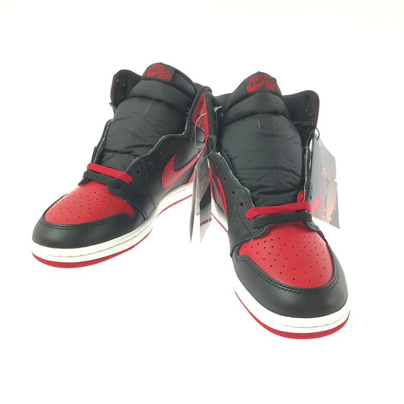 【中古美品】【メンズ】 NIKE AIR JORDAN 1 HIGH 85 "BRED" HV6674-067 エアジョーダン 1 ハイ 85 "ブレッド" スニーカー シューズ 靴 160-260521-ki-20-tagh サイズ：27cm US9 カラー：BLACK/VARSITY RED-WHITE 万代Net店
