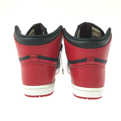 【中古美品】【メンズ】 NIKE AIR JORDAN 1 HIGH 85 "BRED" HV6674-067 エアジョーダン 1 ハイ 85 "ブレッド" スニーカー シューズ 靴 160-260521-ki-20-tagh サイズ：27cm US9 カラー：BLACK/VARSITY RED-WHITE 万代Net店