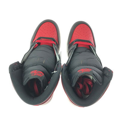 【中古美品】【メンズ】 NIKE AIR JORDAN 1 HIGH 85 "BRED" HV6674-067 エアジョーダン 1 ハイ 85 "ブレッド" スニーカー シューズ 靴 160-260521-ki-20-tagh サイズ：27cm US9 カラー：BLACK/VARSITY RED-WHITE 万代Net店