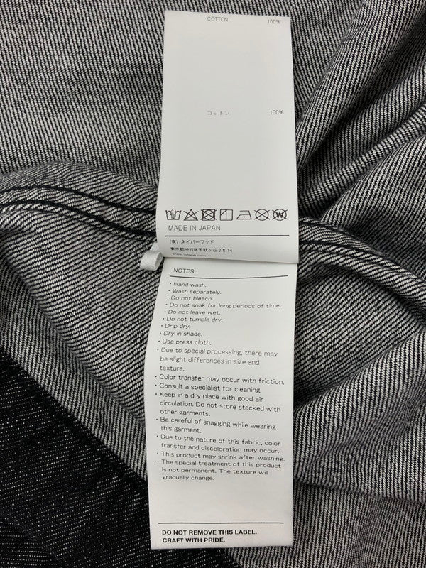 【中古品】【メンズ】 WTAPS ダブルタップス 23SS CBW LS COTTON DENIM 231BRDT-SHM01 デニム シャツ ジャケット ライトアウター 142-260519-na-13-tagh サイズ：2 カラー：ブラック 万代Net店