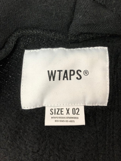 【中古品】【メンズ】 WTAPS ダブルタップス RAGS HOODED 211ATDT-CSM39 プルオーバー フーディー パーカー 142-260519-na-12-tagh サイズ：2 カラー：ブラック 万代Net店