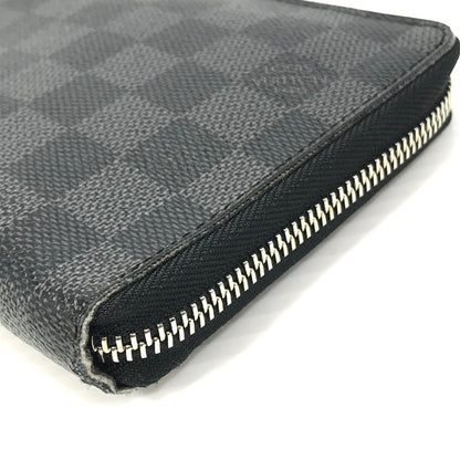 【中古品】【メンズ】 LOUIS VUITTON ダミエ グラフィット ジッピーオーガナイザー CA4099 N63077 長財布 179-260522-ki-15-tagh カラー：ブラック 万代Net店