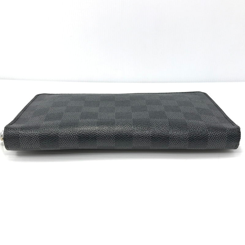 【中古品】【メンズ】 LOUIS VUITTON ダミエ グラフィット ジッピーオーガナイザー CA4099 N63077 長財布 179-260522-ki-15-tagh カラー：ブラック 万代Net店