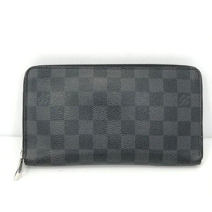 【中古品】【メンズ】 LOUIS VUITTON ダミエ グラフィット ジッピーオーガナイザー CA4099 N63077 長財布 179-260522-ki-15-tagh カラー：ブラック 万代Net店