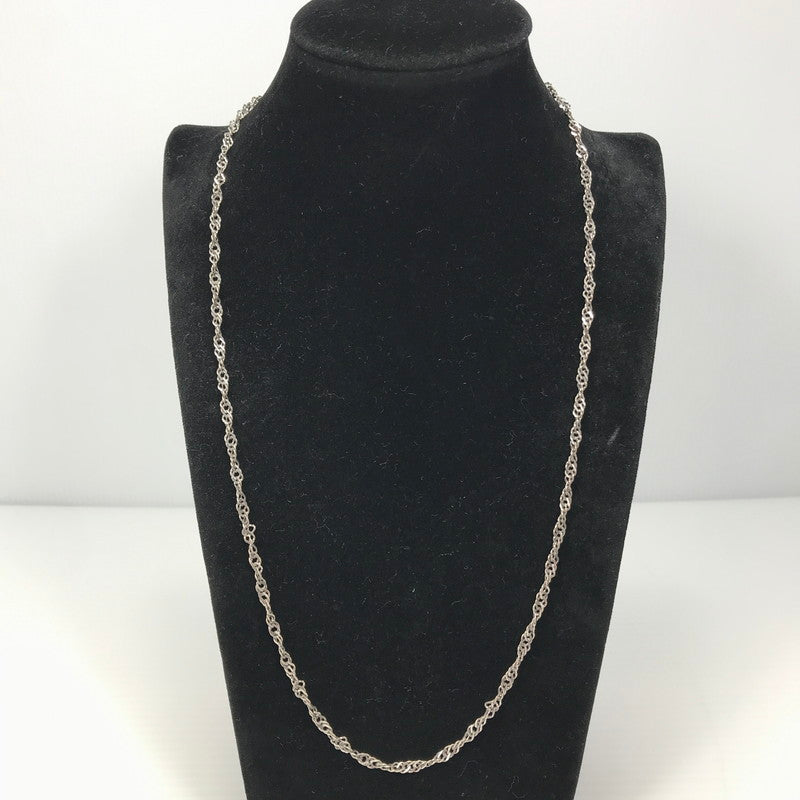 【中古品】【メンズ/レディース】 AVALANCHE SV925 SCREW CHAIN NECKLACE シルバー925 スクリュー チェーン ネックレス アクセサリー 192-260522-ki-11-tagh カラー：シルバー 万代Net店