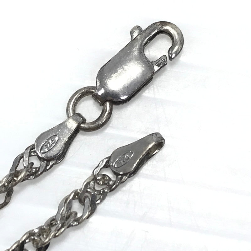【中古品】【メンズ/レディース】 AVALANCHE SV925 SCREW CHAIN NECKLACE シルバー925 スクリュー チェーン ネックレス アクセサリー 192-260522-ki-11-tagh カラー：シルバー 万代Net店