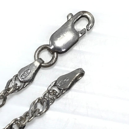 【中古品】【メンズ/レディース】 AVALANCHE SV925 SCREW CHAIN NECKLACE シルバー925 スクリュー チェーン ネックレス アクセサリー 192-260522-ki-11-tagh カラー：シルバー 万代Net店