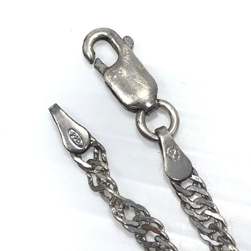 【中古品】【メンズ/レディース】 AVALANCHE SV925 SCREW CHAIN NECKLACE シルバー925 スクリュー チェーン ネックレス アクセサリー 192-260522-ki-11-tagh カラー：シルバー 万代Net店