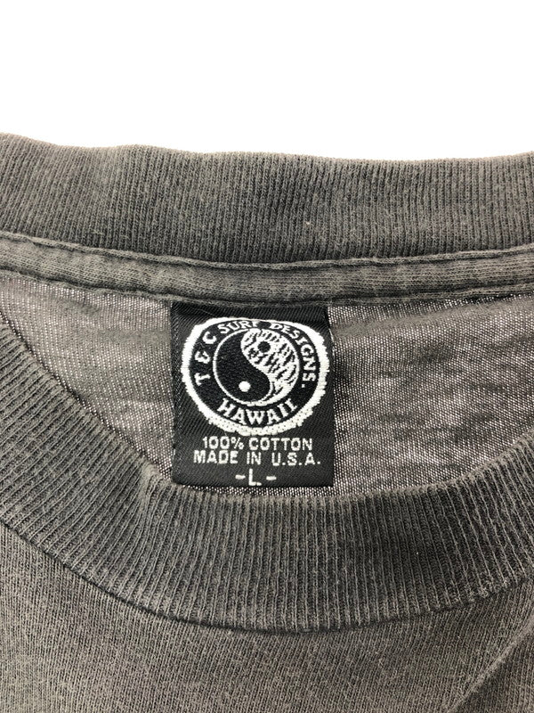 【中古品】【メンズ】 T&C SURF DESIGNS タウン＆カントリー サーフ　デザイン 90's T-SHIRT USA製 90年代 Tシャツ トップス 146-260604-rt-14-tagh サイズ：L カラー：ブラック 万代Net店