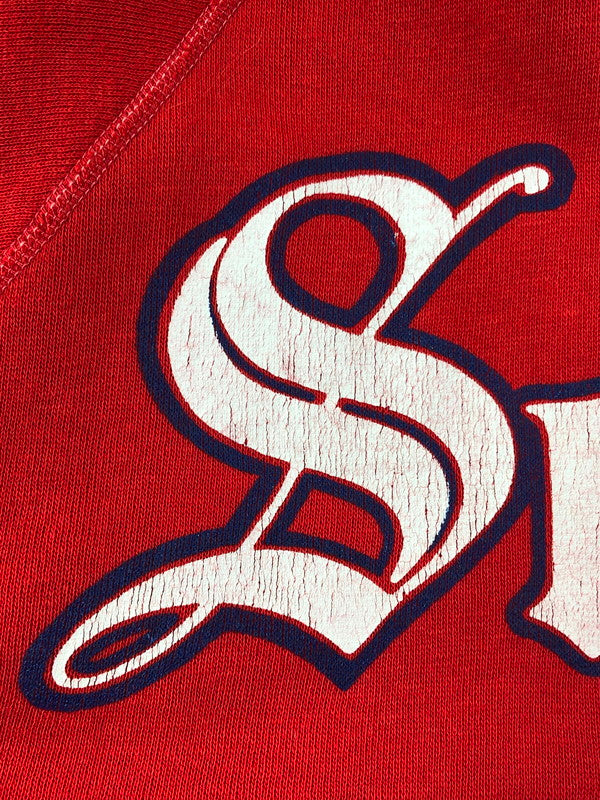 【中古品】【メンズ】 VINTAGE USA製 SQUIRE LOGO HOODIE ヴィンテージ アメリカ製 スクエア ロゴ フーディー スウェット パーカー トップス 146-260525-ki-21-tagh サイズ：表記なし カラー：レッド 万代Net店
