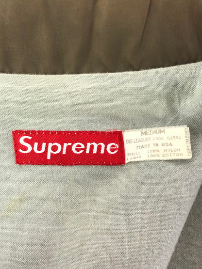 【現状渡し品】【メンズ】 OLD SUPREME オールド シュプリーム 90's COACH JACKET USA製 90年代 コーチ ジャケット ライトアウター 149-260610-rt-17-tagh サイズ：M カラー：ブラウン系 万代Net店